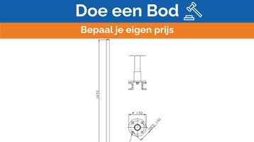 Bieden: Comrod Antenna VHF AV8 1.7 m 2 dBi 118-144 MHz, Ophalen of Verzenden, Nieuw