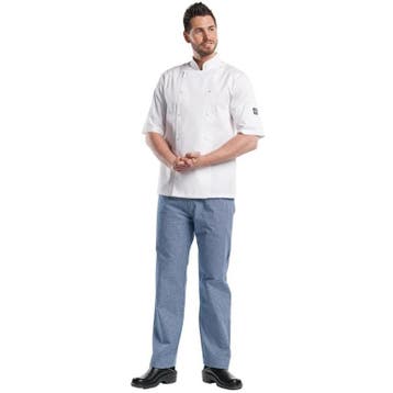Koksbuis | BSX | Polyester/Katoen | Wit | Korte Mouw |, Verzenden, Nieuw in verpakking