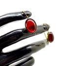 Natuurlijke Baltische barnsteenoorbellen in goudgeplateerd