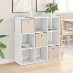 vidaXL Dressoir met lade Wit 102 x 31 x 99,5 cm, Huis en Inrichting, Verzenden, Nieuw