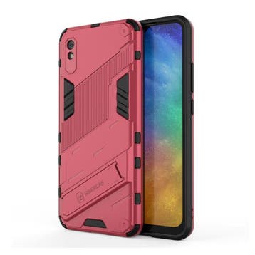 Xiaomi Poco X3 NFC Hoesje met Kickstand - Shockproof Armor, Verzenden, Nieuw