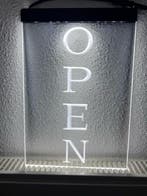 OPEN neon bord lamp LED verlichting reclame lichtbak VERTICA, Verzenden, Nieuw