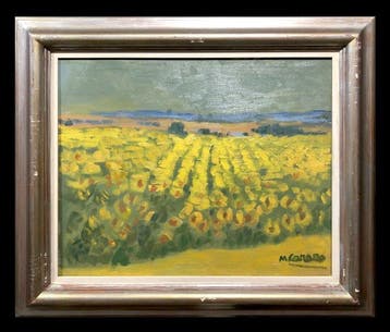 Micaela Carazo (1927) - Sunflower Fields in Spain