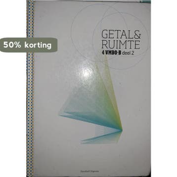 Getal & Ruimte 10e ed vmbo-b 4 leerboek deel 2 9789011111318, Verzenden, Zo goed als nieuw