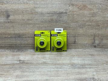 Veiling - 2x Ryobi Replacement Spool and Cap 1.2 mm, Tuin en Terras, Bosmaaiers, Nieuw
