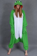 Onesie Kikker Pakje 98-104 Kikkerpak Kostuum Groen Pad Pak K, Ophalen of Verzenden, Nieuw