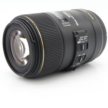 Sigma 105mm F/2.8 EX DG Macro OS HSM Canon EF | Occasion, Ophalen of Verzenden, Nieuw