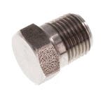 1/8 NPT mâle Bouchon de fermeture en acier inoxydable avec, Verzenden