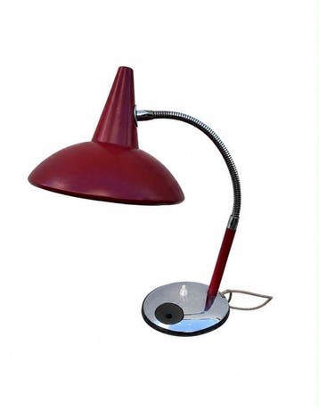 Massive - Lamp - Metaal, Chroom - Vintage bureaulamp
