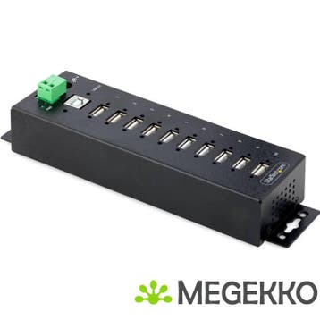 StarTech.com 10-Port Industriële USB 2.0 Hub, Rugged USB Hub, Verzenden, Nieuw