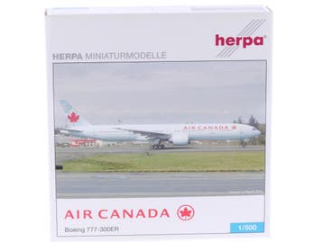 Schaal 1:500 Herpa 510202 Air Canada Boeing 777-300ER Reg..., Ophalen of Verzenden