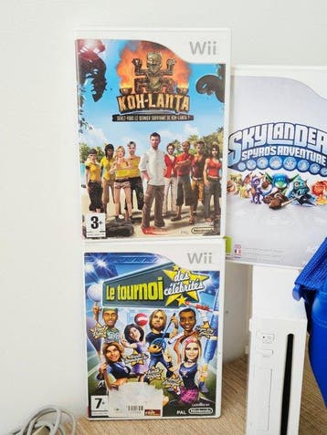 Nintendo - Wii - Nintendo Wii + Volant + Wiimote + Jeux, Nieuw