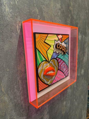 KIRAS - COOL! FUCSIA 25x25cm