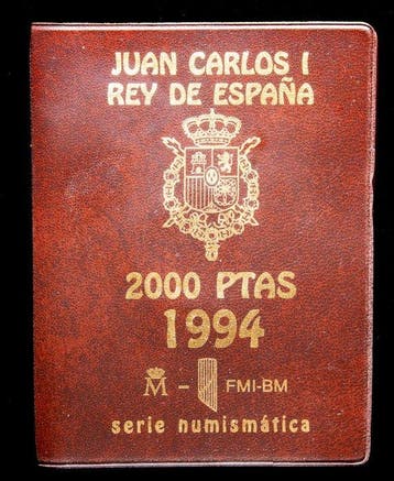 Spanje. 2000 Pesetas 1994 - Conmemorativa de la Reunión en