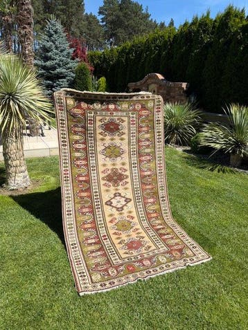 Anatolisch Kars Kazak Tapijt - Tapijt - 210 cm - 120 cm, Huis en Inrichting, Nieuw