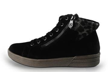 Rieker Hoge sneakers in maat 39 Zwart, Verzenden, Zwart, Zo goed als nieuw, Sneakers