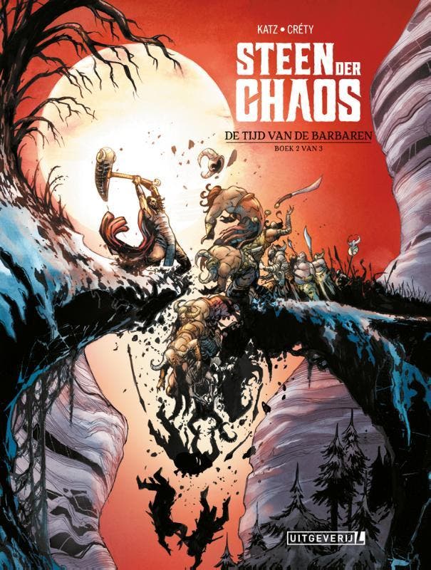 De tijd van de barbaren / Steen der chaos / 2 9789088867187, Livres, BD, Envoi