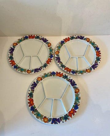 Acapulco - Christine Reuter - Bord (3) - Fondueborden -