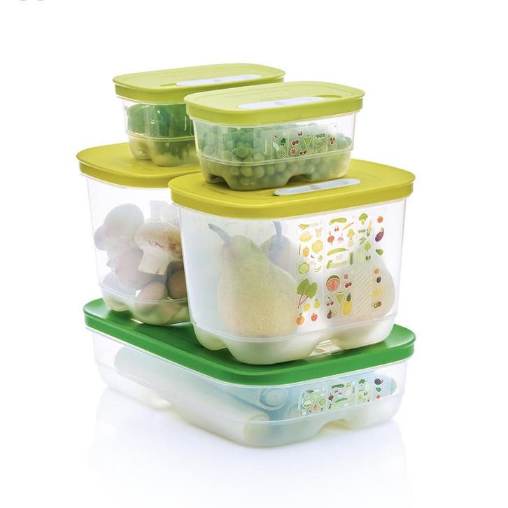 Tupperware VentSmart Koelkastdoos doos frigo Set 5-delig, Maison & Meubles, Cuisine| Tupperware, Envoi