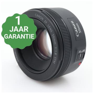 10% korting | Canon EF 50mm f/1.8 STM | Tweedehands, Verzenden