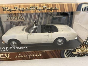 Norev 1:18 - Cabriolet miniature - Peugeot 504 Cabriolet, Nieuw
