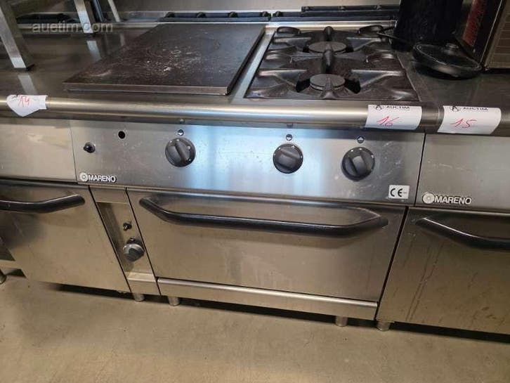 Gasfornuis Mareno P S7FG-8GS, Zakelijke goederen, Horeca | Keukenapparatuur, Ophalen
