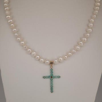 Zonder minimumprijs - Ketting met hanger - 18 karaat Geel