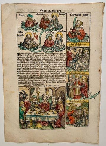 Hartmann Schedel/ Wohlgemut/ Pleydenwurff/Dürer - The