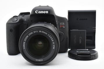 Canon EOS 750D / Kiss X8i + EF-S 3.5-5.6/18-55mm IS STM, Audio, Tv en Foto, Fotocamera's Digitaal, Nieuw