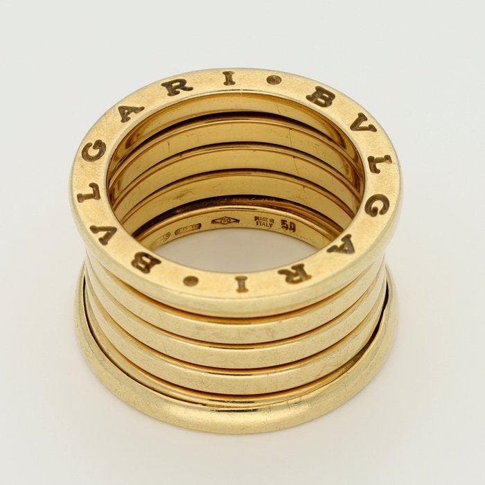 Bvlgari - Bague - 18 carats Or jaune, Handtassen en Accessoires, Ringen