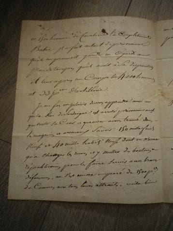 Gaillard aide de camp du général Massol - Révolution, Nieuw