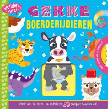 Gekke boerderijdieren - Wonderwiel (Goed), Boeken, Verzenden, Nieuw