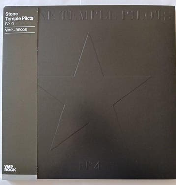 Stone Temple Pilots - No 4 - Clear and Black Cornetto vinyl, Nieuw in verpakking