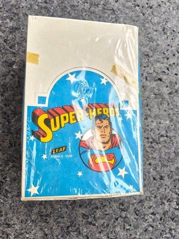 Super-Heros - 1975 Leaf Super-Heros Bubble Gum - Leaf, Nieuw