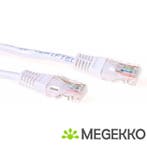 ACT Witte 10 meter U/UTP CAT6 patchkabel met RJ45, Computers en Software, Verzenden, Nieuw