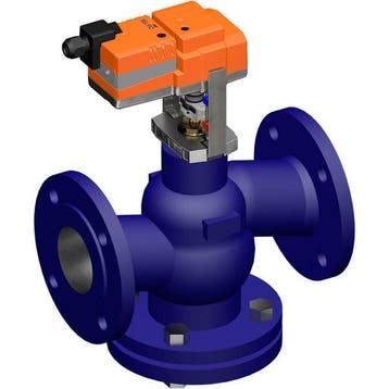 Vanne à Globe Belimo DN80 Bride 18mm Course Kvs90 24VAC/DC, Doe-het-zelf en Bouw, Verzenden, Nieuw