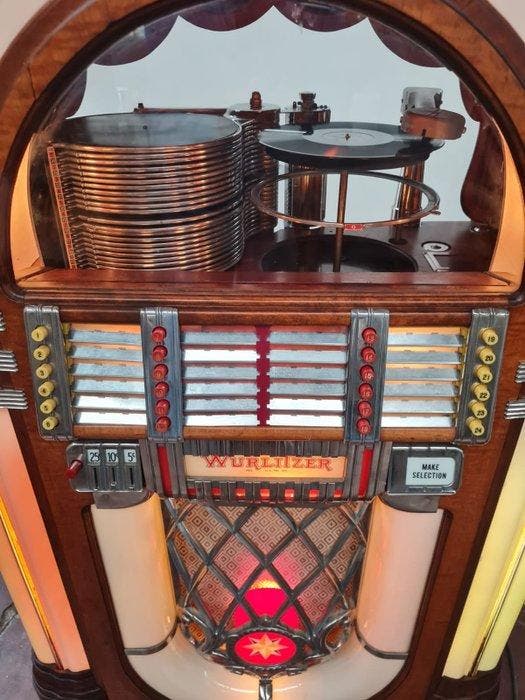 Wurlitzer - 1015 Jukebox, Antiquités & Art, Antiquités | Assiettes décoratives & Carrelages