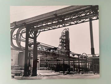 Jean Ribière (1922- 1989) - Raffinerie,