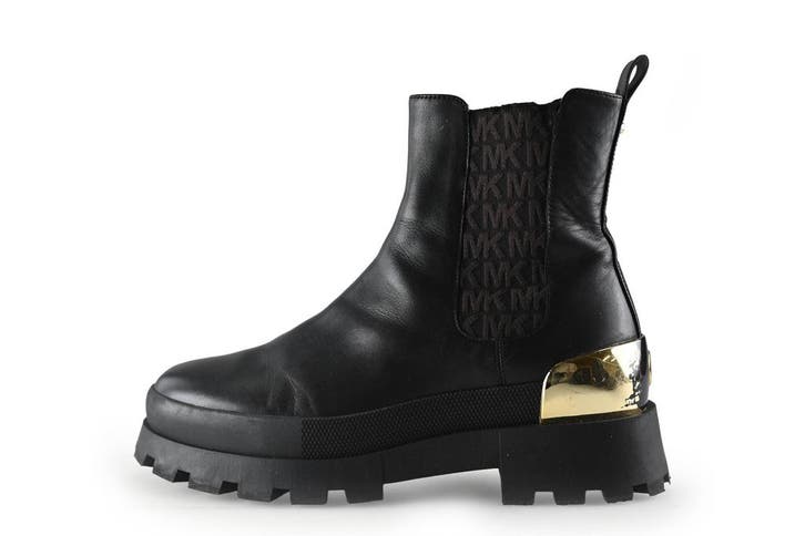 Michael Kors Enkellaarzen in maat 38 Zwart, Kleding | Dames, Schoenen, Zwart, Zo goed als nieuw, Lage of Enkellaarzen, Verzenden