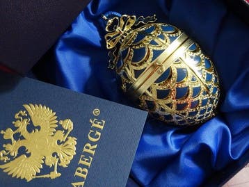 Figuur - House Fabergé - Imperial ornament Egg -Certificate, Huis en Inrichting, Nieuw