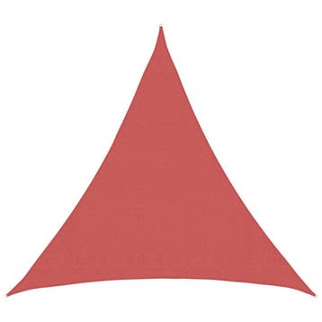 vidaXL Zonneschaduwzeil 2 x 2 x 2 m HDPE Driehoekig, Tuin en Terras, Parasols, Verzenden, Nieuw