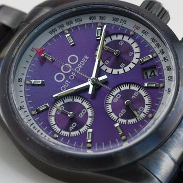 Out of Order - Sporty Cronografo - Zonder minimumprijs -, Nieuw