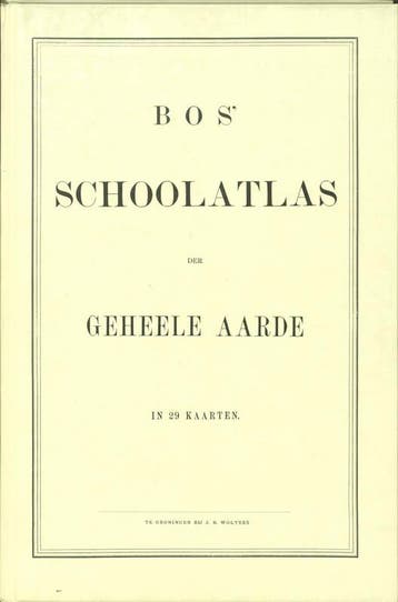 Bos Schoolatlas der gehele Aarde 9789001120986 P.R. Bos, Verzenden, Zo goed als nieuw, P.R. Bos