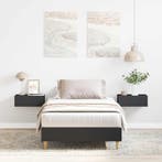 vidaXL Bedframe matras zonder matras 100x200 cm spaanplaat, Verzenden, Nieuw