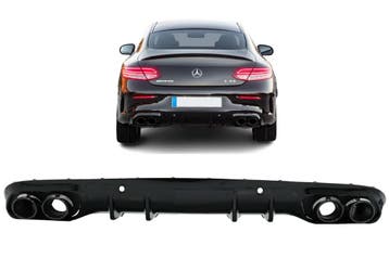 Diffuser | geschikt voor Mercedes-Benz | C-klasse Cabriolet, Verzenden