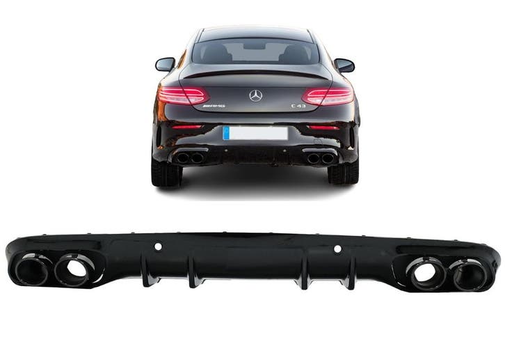Diffuser | Mercedes-Benz | C-klasse Cabriolet 16- 2d cab. /, Autos : Divers, Tuning & Styling, Envoi