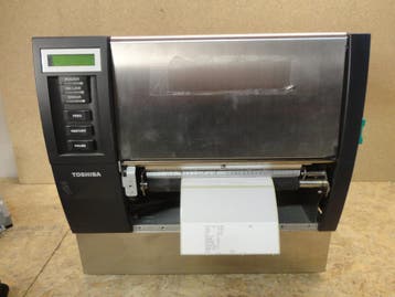 TOSHIBA TEC B-SX6 Thermal Barcode / Label Printer 300DPI -, Computers en Software, Ophalen of Verzenden, Gebruikt
