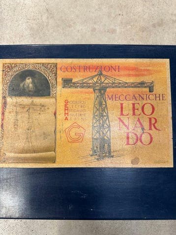 Costruzioni Meccaniche Leonardo - Speelgoed Set Costruzioni, Antiek en Kunst