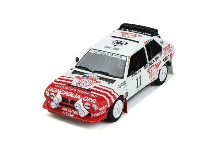 Otto Mobile 1:18 - Model sportwagen - Lancia Delta S4 Gr.B, Hobby en Vrije tijd, Modelauto's | 1:5 tot 1:12