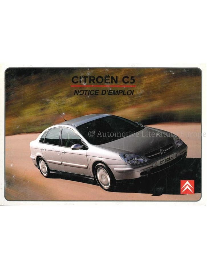 2003 CITROEN C5 INSTRUCTIEBOEKJE FRANS, Autos : Divers, Modes d'emploi & Notices d'utilisation